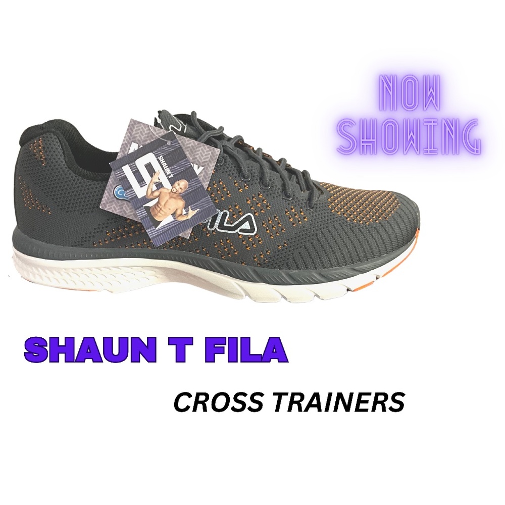 Shaun T Fila Men’s Training Shoes Size 11 Memory NiteKnit 1SG30271-054 NWT & Box